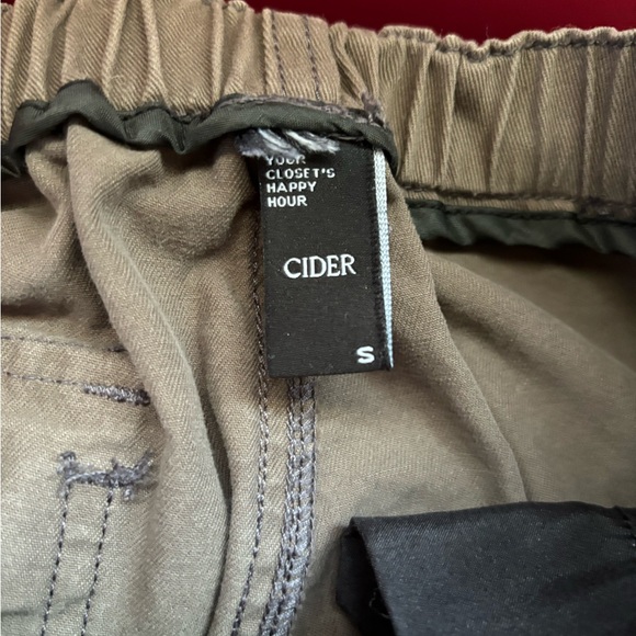 Cider grey cargo pants w drawstring - Picture 3 of 4